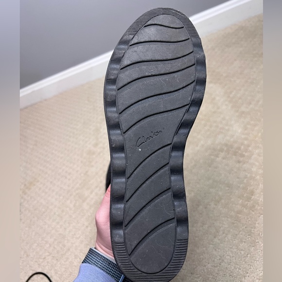 Clarks Ultimate Comfort Collection Oxfords in Gray/Black Size 9 - Picture 6 of 7